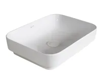 ISVEA SOTT AQUA keramické umyvadlo 50x38cm, bílá