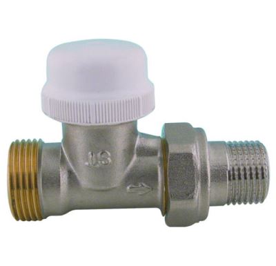 IVR termostatický ventil přímý DN 15 - 1/2" x 3/4" EK venkovní