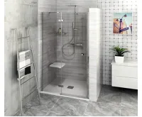 POLYSAN FORTIS sprchové dveře do niky 1000mm, čiré sklo, levé POLYSAN FORTIS sprchové dveře do niky 1000mm, čiré sklo, levé