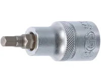 BGS Nástrčná hlavice, 12,5 mm (1/2"), vnitřní šestihran 7/32"