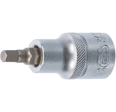 BGS Nástrčná hlavice, 12,5 mm (1/2"), vnitřní šestihran 7/32"