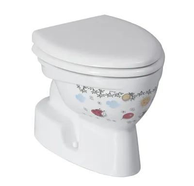 CREAVIT KID WC mísa kombi, spodní odpad, dekor