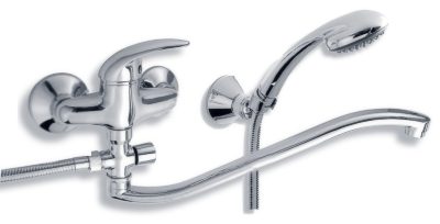 Novaservis vanová paneláková baterie 100 mm metalia 55 chrom - 55033,0