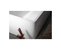 POLYSAN MARLENE CURVE R MONOLITH obdélníková vana 195x85x63cm, bílá (1)