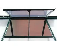 Zahradní skleník DEMETER A101-D 5,93m2 alu 201x190x312 cm PC 4 mm + základna IWH-10270003 (8)