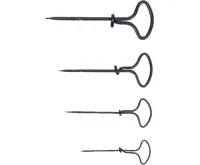 BGS Vrtáky do dřeva 2,0 - 5,0 mm, ruční, sada 4 díly (1)