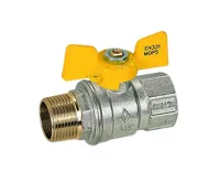 Kulový kohout plyn motýl ZD/ZV DN 20 - 3/4"