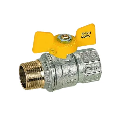 Kulový kohout plyn motýl ZD/ZV DN 10 - 3/8"