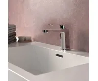 Umyvadlová stojánková baterie, Mada, bez výpusti, chrom (2)