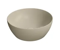 GSI PURA keramické umyvadlo na desku, průměr 42cm, creta mat GSI PURA keramické umyvadlo na desku, průměr 42cm, creta mat