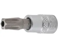 BGS Hlavice zástrčná 1/4" pro T-profil T45 s vrtáním BGS Hlavice zástrčná 1/4" pro T-profil T45 s vrtáním