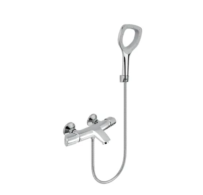 NOVASERVIS Vanová baterie termostatická s přísl.  Metalia FLOW+ chrom - 57921,0E