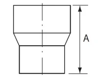 Almeva Centrická redukce ORM/120/160 Almeva Centrická redukce ORM/120/160