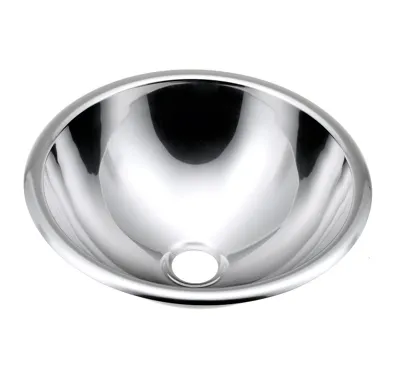 NOFER Zápustné umyvadlo nerezové, průměr 355mm
