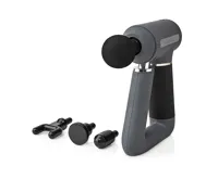 Sportovní masážní pistole se 6-režimy masáže na USB, šedá