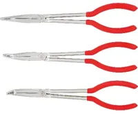 BGS Kleště telefonní prodloužené, 280 mm, sada 3 ks (2)