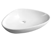 SAPHO TERUEL keramické umyvadlo na desku 59x39cm, bílá SAPHO TERUEL keramické umyvadlo na desku 59x39cm, bílá