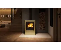 HS Flamingo Krbová kamna FLAMINGO ® EVENES olivová (13)