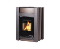 HS Flamingo Krbová kamna AQUAFLAM VARIO ® KALMAR 11/5kW hnědá - sametová