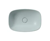 GSI NUBES keramické umyvadlo na desku 50x35cm, ghiaccio mat (3)