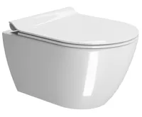 GSI PURA závěsná WC mísa, Swirlflush, 36x50cm, bílá ExtraGlaze (3)