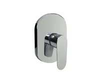 Sprchová baterie podomítková bez přepínače, Mbox, oválný kryt, Viana, chrom Sprchová baterie podomítková bez přepínače, Mbox, oválný kryt, Viana, chrom