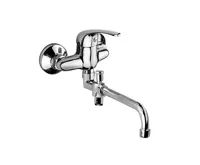 LILA baterie CBEE602A03 vanová nástěnná do bytového jádra 100 mm bez příslušenství