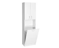 AQUALINE SIMPLEX ECO vysoká skříňka s košem 50x180x30cm (3)