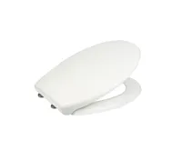 Samozavírací WC sedátko, duroplast, bílé, s odnímatelnými panty CLICK Samozavírací WC sedátko, duroplast, bílé, s odnímatelnými panty CLICK