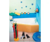 POLYSAN PROJEKTA R asymetrická vana 160x80x44cm, bílá (3)