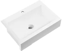 SAPHO ARYA keramický dřez s otvorem pro baterii 86x62 cm, bílá SAPHO ARYA keramický dřez s otvorem pro baterii 86x62 cm, bílá