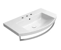 GSI NORM keramické umyvadlo 80x50cm, oblé, 3 otvory, bílá ExtraGlaze (2)