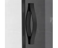 GELCO SIGMA SIMPLY BLACK sprchové dveře posuvné pro rohový vstup 800 mm, čiré sklo (6)