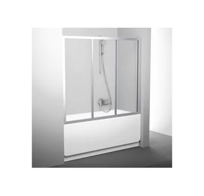 Ravak Vanová zástěna AVDP3-150 satin+transparent