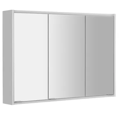 SAPHO BATU galerka 100x71x15cm, 2x LED osvětlení, bílá lesk