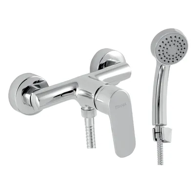 NOVASERVIS Sprchová nástěnná baterie Titania Cosmos ECO, 150 mm, chrom - 90261,0E