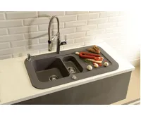 SAPHO JESSY stojánková dřezová baterie se sprškou, chrom (4)