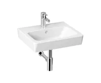 JIKA LYRAplus VIVA, umyvadlo 50x43cm s otvorem pro baterii, bílá JIKA LYRAplus VIVA, umyvadlo 50x43cm s otvorem pro baterii, bílá