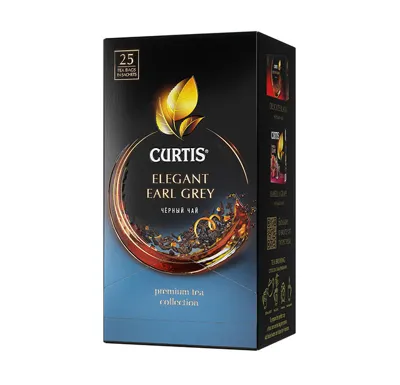 May Foods Čaj černý Curtis Elegant Earl Grey (25 sáčků)