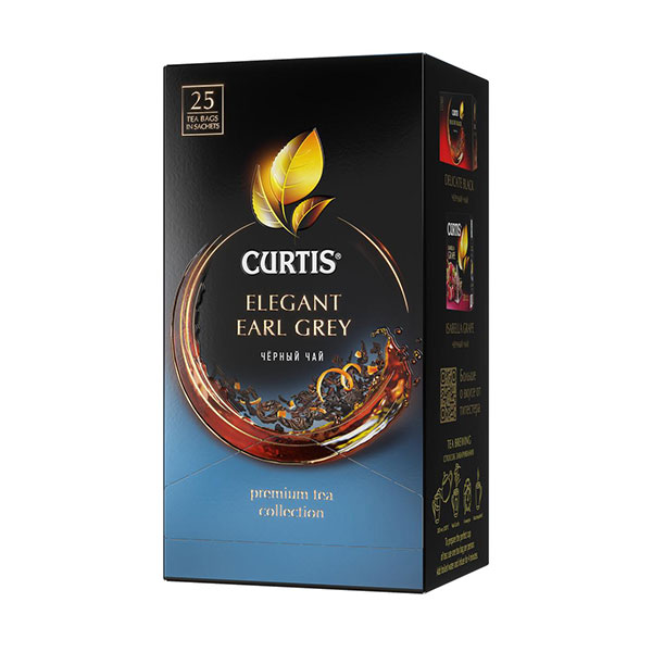 May Foods Čaj černý Curtis Elegant Earl Grey (25 sáčků)