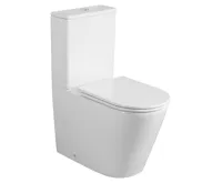 SAPHO AVIS WC kombi, Vortex Rimless, spodní/zadní odpad, bílá (8)