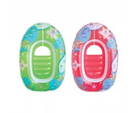 Bestway 34037 Dětský nafukovací člun Kiddie 102 x 69 cm zelený