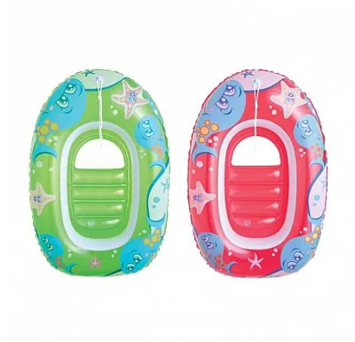 Bestway 34037 Dětský nafukovací člun Kiddie 102 x 69 cm červený