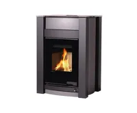 HS Flamingo Krbová kamna AQUAFLAM VARIO ® KALMAR 11kW šedá (teplovzdušná verze)