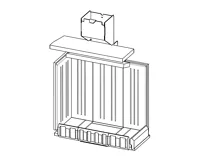 ROMOTOP Spalovací komora IR2LG TOP01 černá