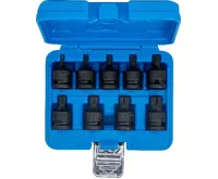 BGS Hlavice nástrčné silové, 12,5 mm (1/2"), vnitřní tisícihran (pro XZN) M4 - M16, 9dílná (4)