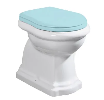 KERASAN RETRO WC mísa stojící, 38,5x59cm, spodní odpad, bílá