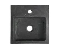 SAPHO BLOK kamenné umývátko 30x30cm, antracit (1)