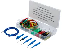 BGS Sada měřicích kabelů a zkušebních hrotů, 30dílná - BGS 74500 BGS Sada měřicích kabelů a zkušebních hrotů, 30dílná - BGS 74500