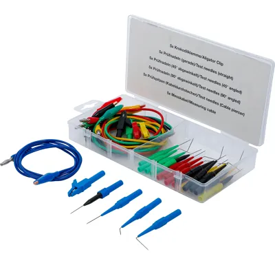 BGS Sada měřicích kabelů a zkušebních hrotů,  30dílná - BGS 74500